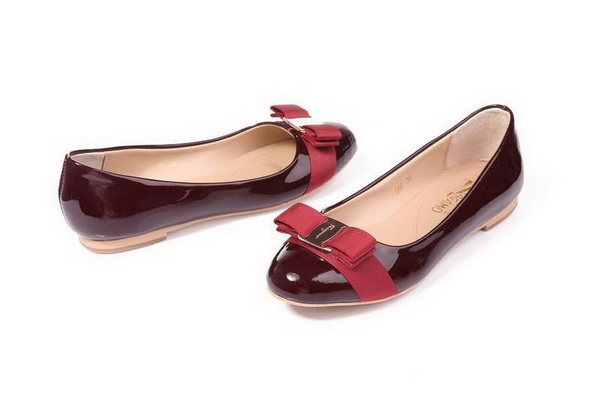 Ferragamo Shallow mouth flat shoes Women--010